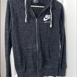 nike zip up, women’s m, black